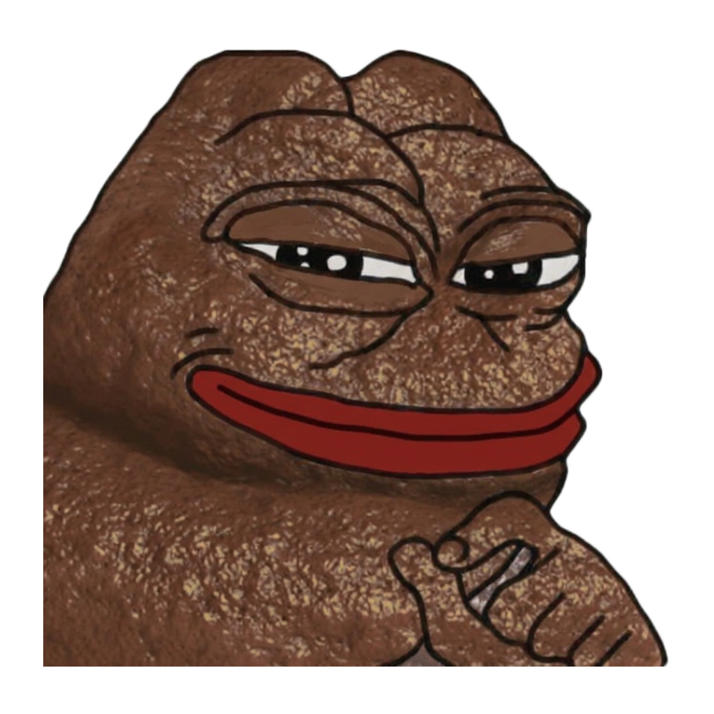 Original uncrowned POOPE, smug